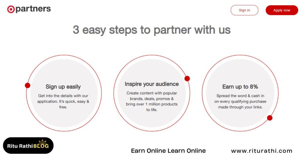 How do I become partner with Target 