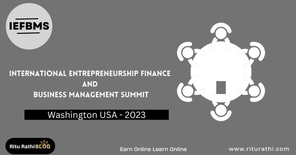 USA International Entrepreneurship Finance 